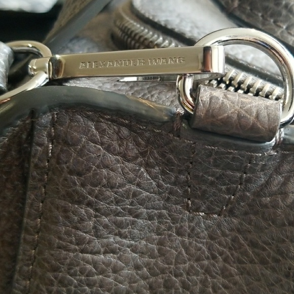 Alexander Wang Grey Inside-Out Rockie Bag - Picture 2 of 7
